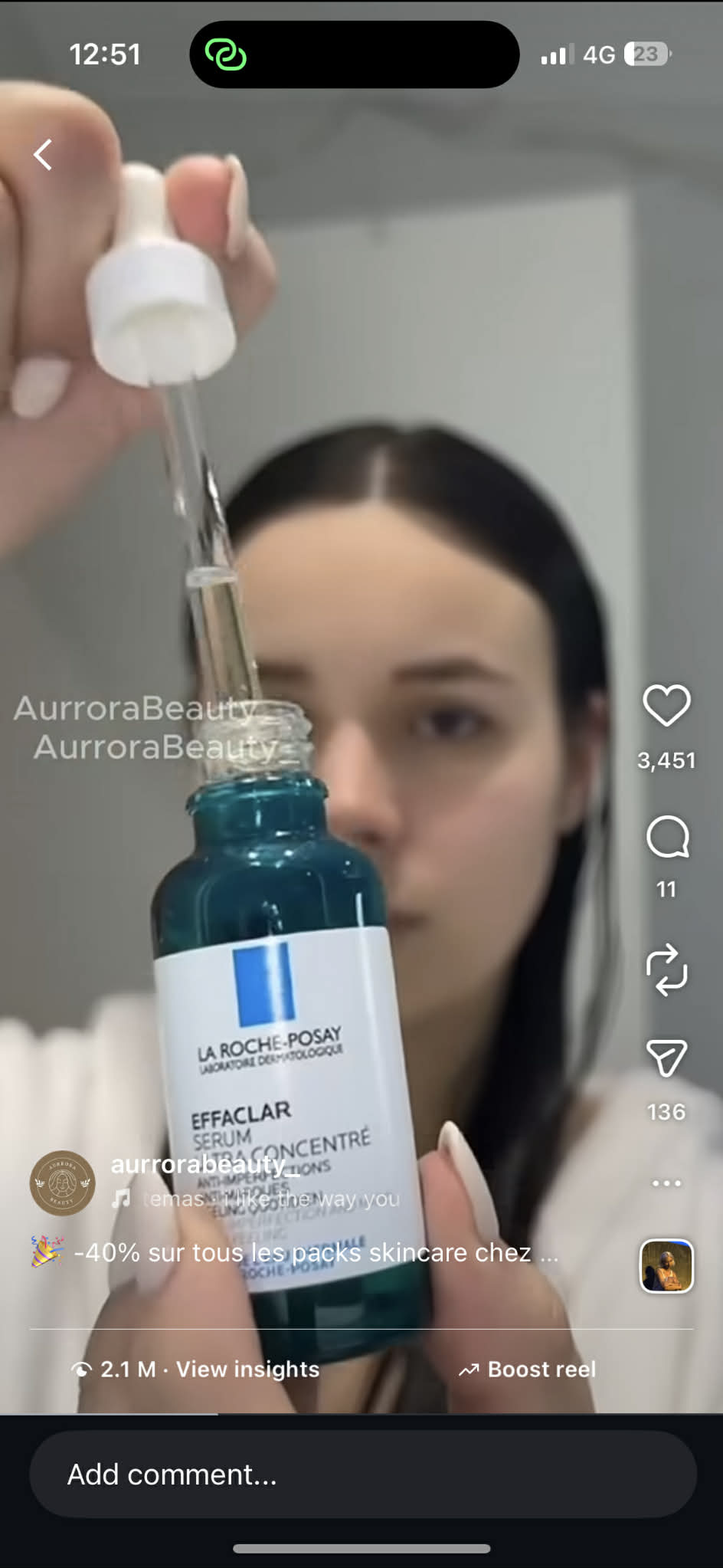 Aurora Beauty viral ad - 2.1M views